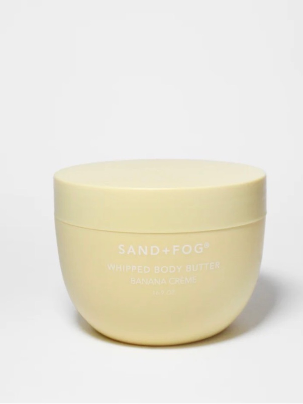SAND+FOG Banana Crème Whipped Body Butter - Cream